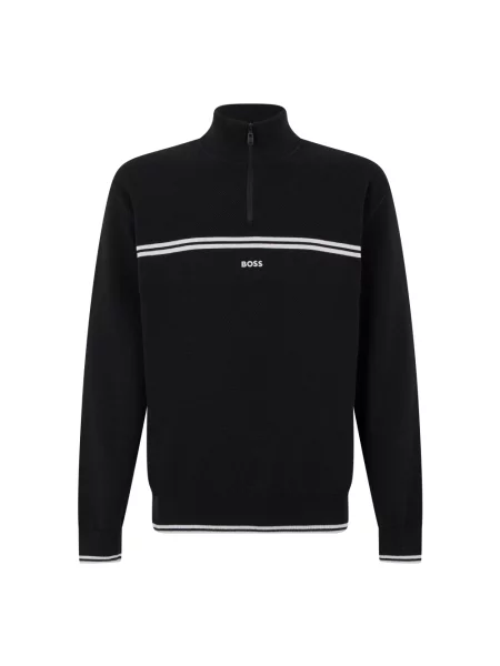 Sweter Boss czarny