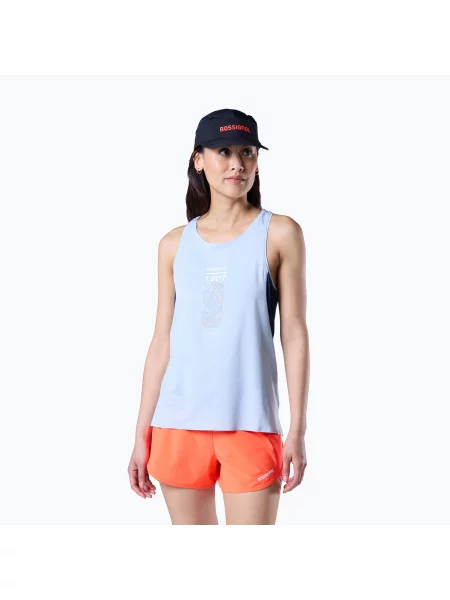 Tricou de alergare pentru femei Rossignol Sapa Ultra Tank blue aura albastru