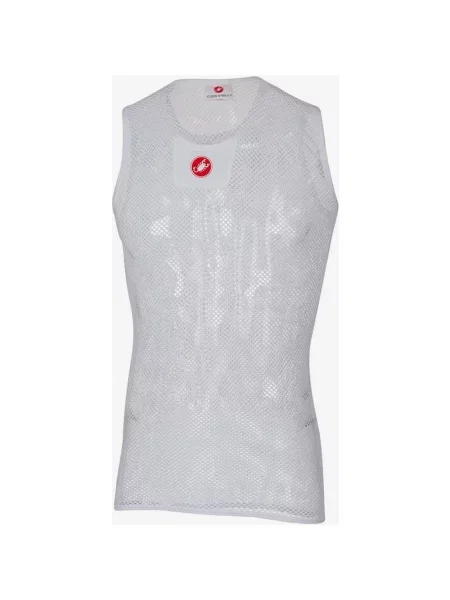Koszulka bez rękawów Castelli Core Mesh 3 S-M biała