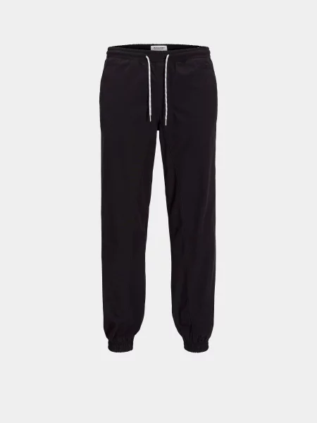 Джогери JACK & JONES бавовна/перероблена чорний