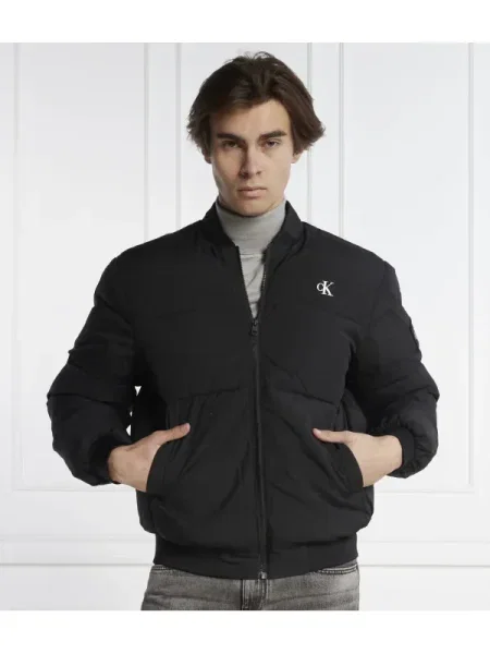 Calvin Klein Jeans Geacă bomber negru