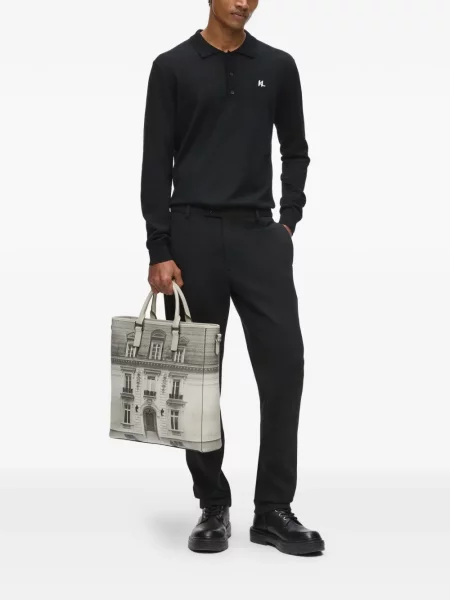 Geantă Karl Lagerfeld gri