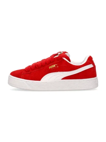 Sneakersy Puma Suede zamszowe czerwone