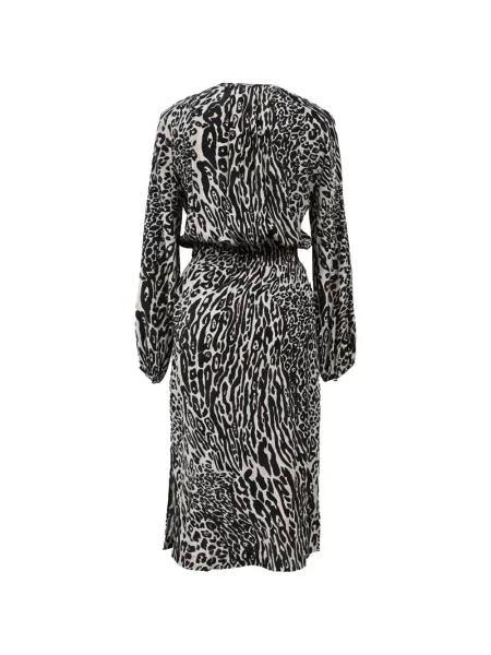 Lung rochie Altuzarra cu imagine negru