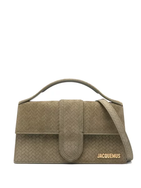 Geantă Jacquemus verde