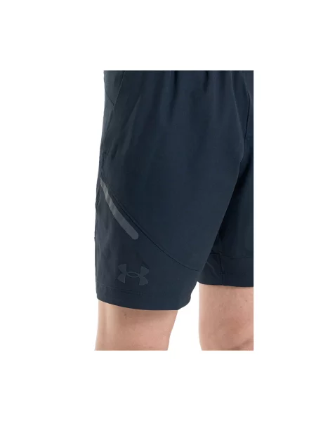 Pánske šortky Under Armour Unstoppable black/black biela