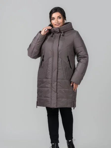 Зимова куртка All Posa рожевий