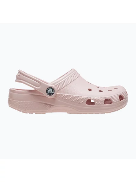Klasické pantofle Crocs béžové