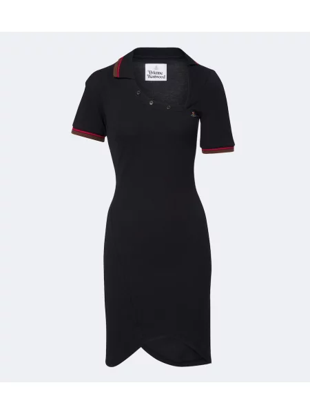 Rochie Vivienne Westwood asimetrică negru