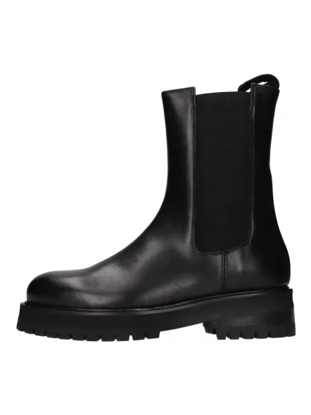 Buty do kostki Dondup skórzane czarne