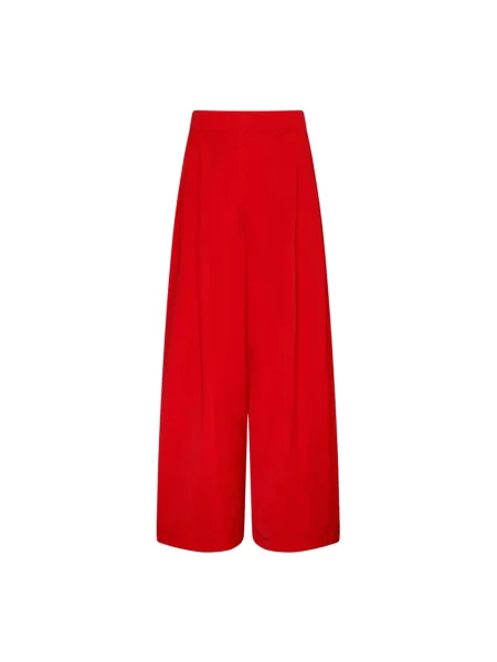 Spodnie palazzo Twinset czerwony