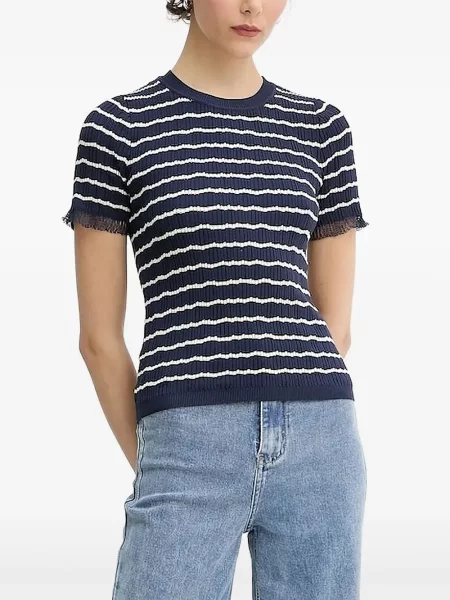 Top Rag & Bone cu dungi albastru