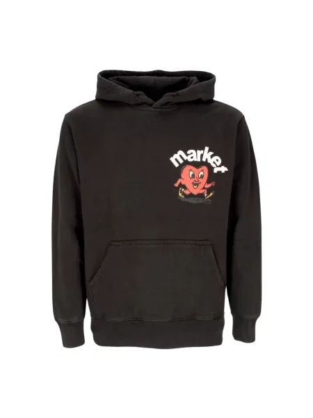 Bluza z kapturem Market z kapturem czarna