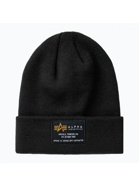 Alpha Industries Crew sapka fekete. Méret: OS fekete