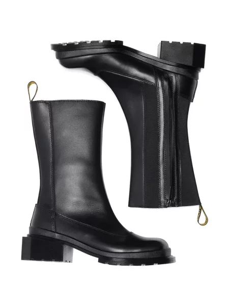 Кожаные ботинки Dr. Martens черные