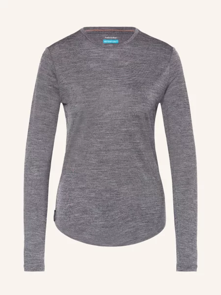 Icebreaker Tričko S Dlouhými Rukávy Sphere Iii S Merino Vlnou modrá