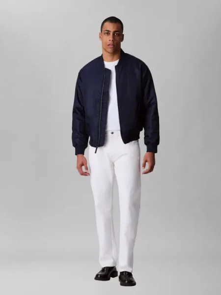 Calvin Klein Jeans Blugi | Straight fit alb