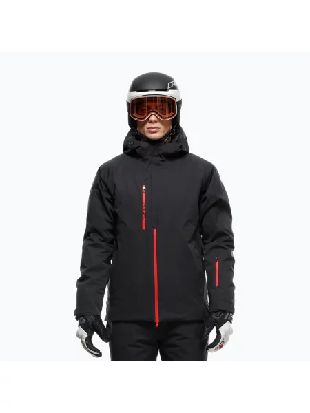 Мъжко скиорско яке Dainese Etra Aerosense-Dry Core Ready stretch limo черно