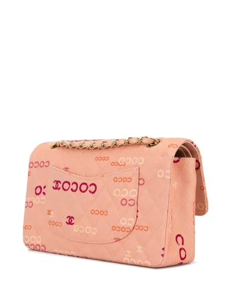 Prošívaný náhrdelník Chanel Pre-owned růžový