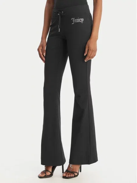 Juicy Couture Спортивні штани Christine Flared Leg чорний