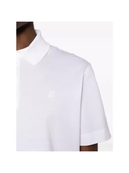 Koszulka polo Givenchy z logo biała