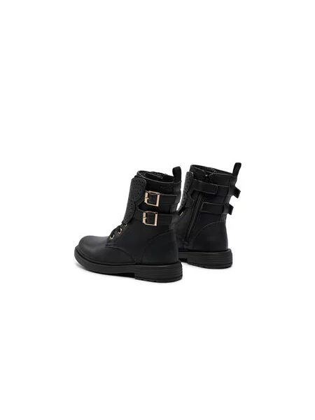 Polokozačky Geox J Eclair Girl M černá
