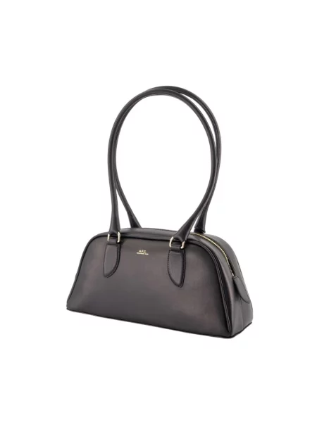 A.P.C. torebka skórzana sac paloma shoulder czarna