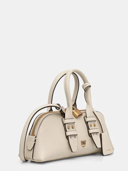 Rucsac Pinko din piele bej