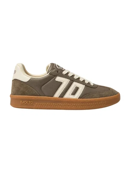 Sneakersy Back70 skórzane beżowe