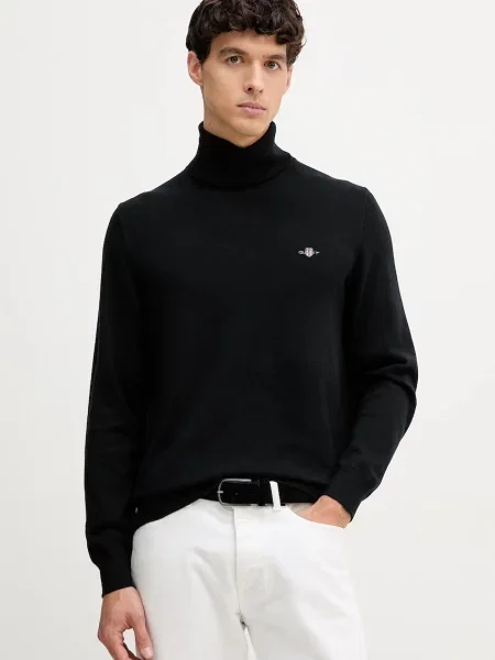 Svetr Gant pánský s golfem černá