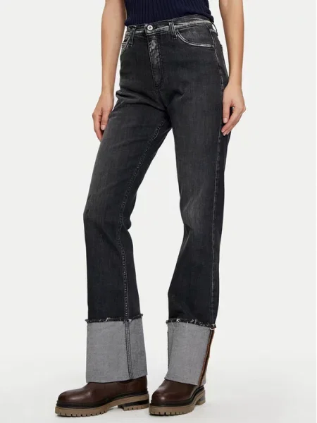 Jeans hlače Please siva