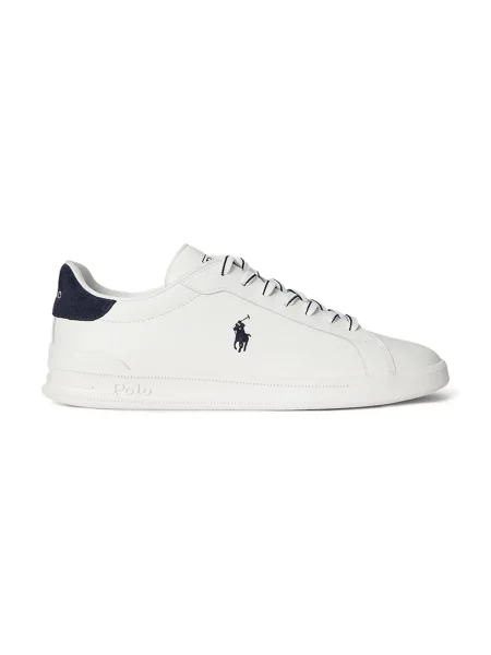 Sneakersy Polo Ralph Lauren Krémová biela