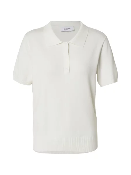 Everly® Tricou murdar alb