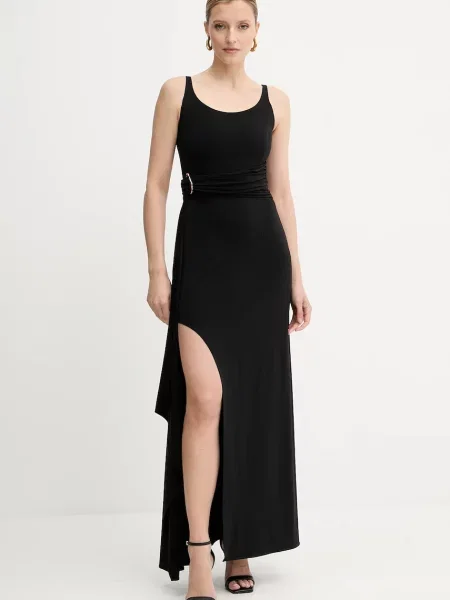 Herve Leger rochie Mila maxi evazati negru