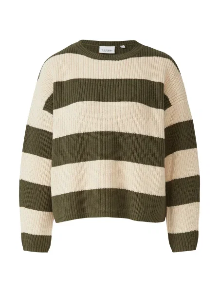 COMMA Pulover / oliva bež