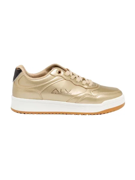 Sneakersy Alviero Martini 1a Classe na platformie beżowe