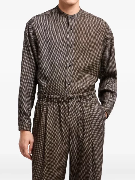 Яке Giorgio Armani кафяво