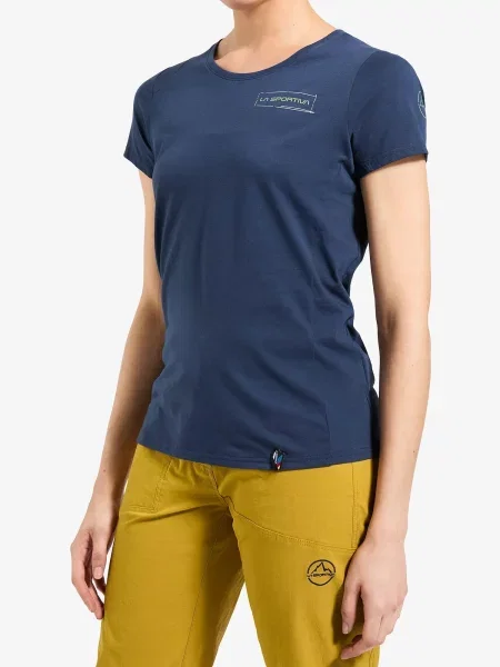 Koszulka wspinaczkowa La Sportiva Mantra T-Shirt niebieska
