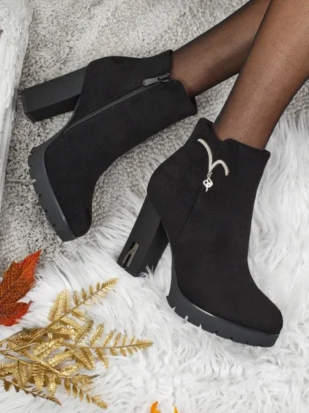 Gleznă botine Resti negru