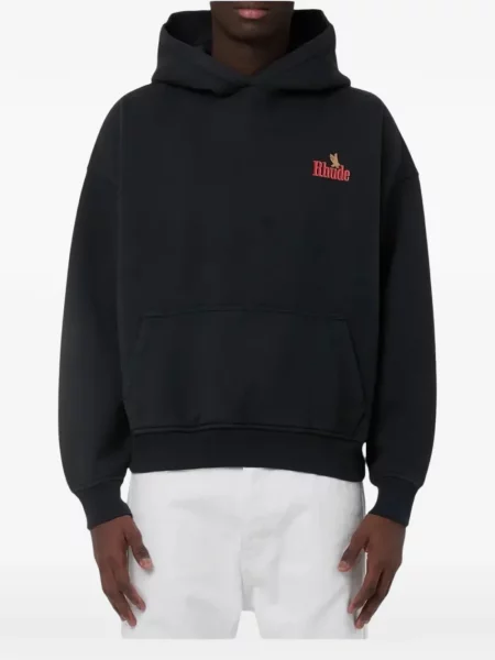 Hanorac cu glugă Rhude negru