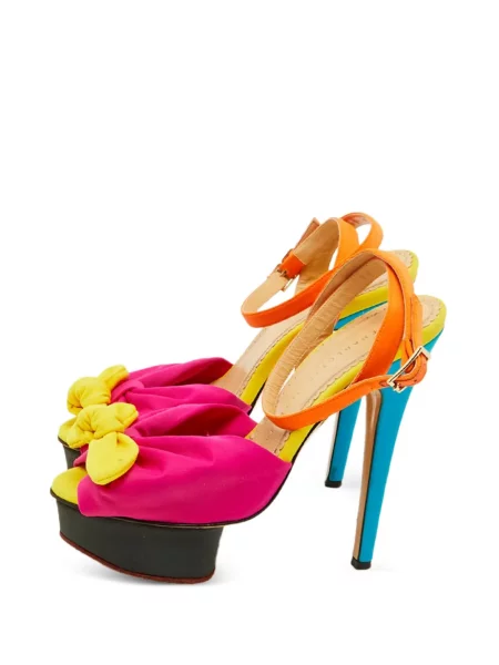 Masnis szandál Charlotte Olympia rózsaszín