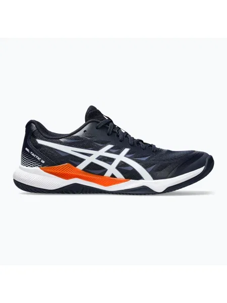 ASICS férfi cipő Gel-Tactic 12 éjfekete/fehér. Méret: 42 EU fehér