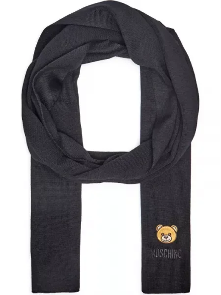 Moschino De lână șal negru