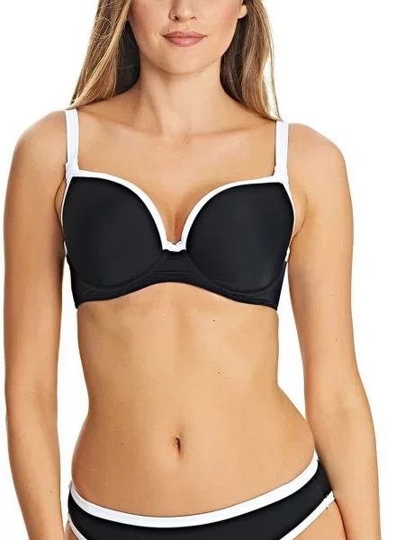 Верхня частина купальника Freya Back to Black поліамід/еластан чорний