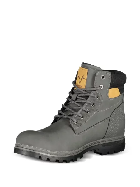 Botine Carrera cu șireturi din dantelă gri