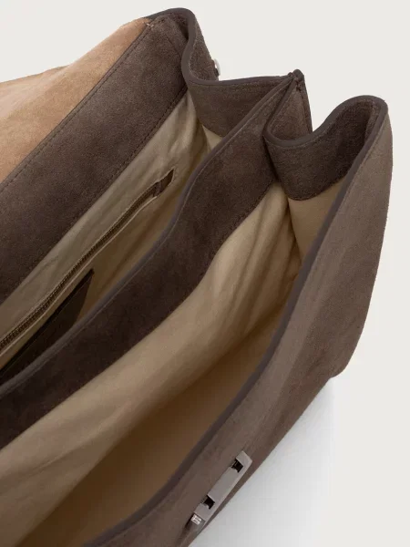 Marc O'Polo чанта tote дамска от кожа бежово