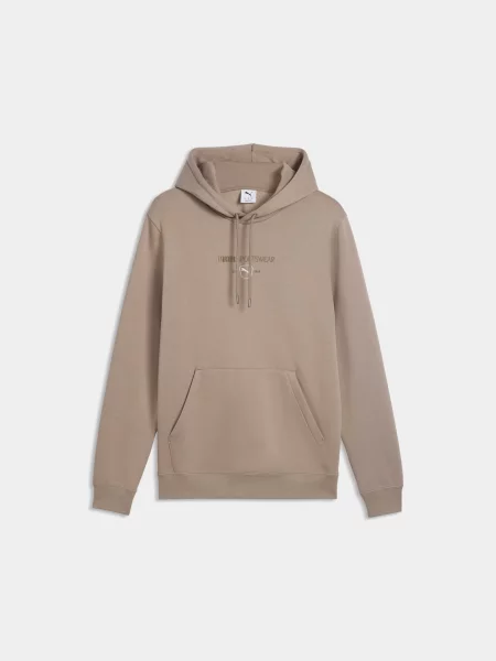 Худі PUMA Class Graphic Hoodie Fl комбінований верх бежевий