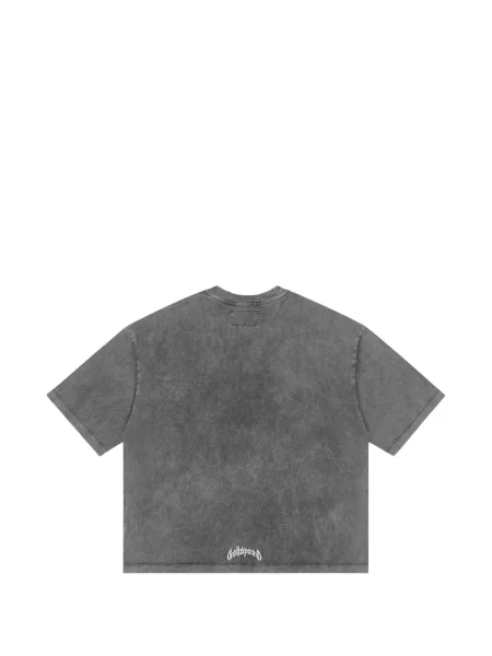 Tricou Godspeed cu imagine gri