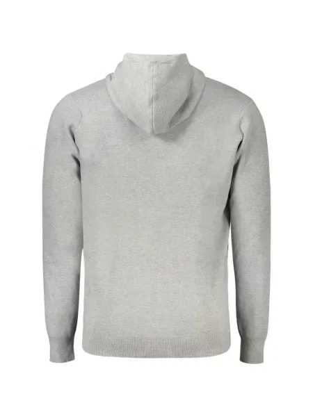 Pletena majica s kapuljačom Norwegian Rain siva