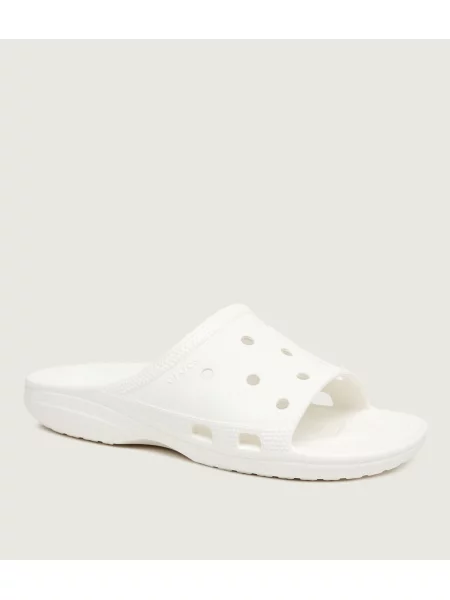 CROCS Șlapi Saturday alb